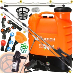 Atomizzatore Irroratore Nebulizzatore Elettrico a Spalla Zaino | da 16 Litri | 35 W | Batteria Integrata 12V 8Ah | 2800-3200 Giri/min | Pressione di Esercizio 0,10-0,45 MPa